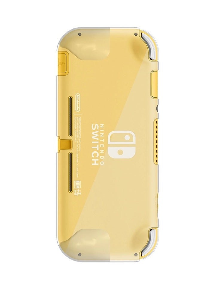 Samu Nintendo Switch Lite Integrated TPU With Grip Protective Case, TPU White Tansparent Soft Cover  - Image 4