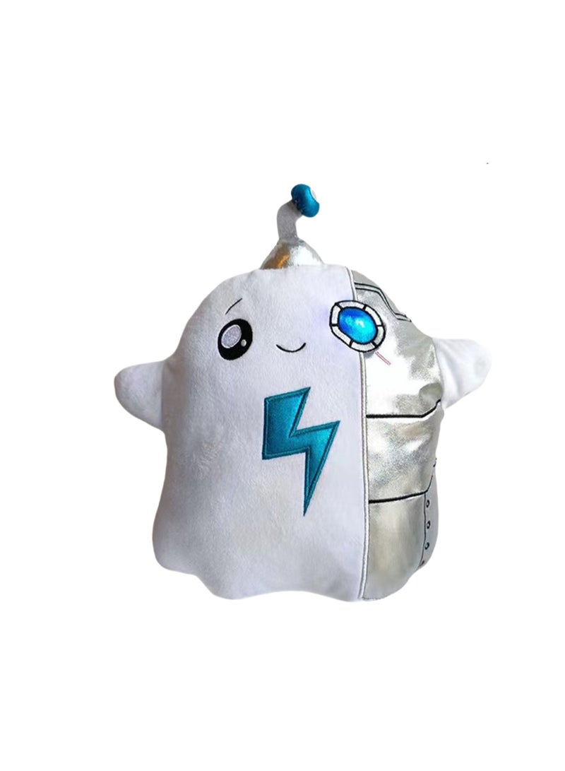 30cm Robot Plush Toy, Box Plush Doll Pajamas Little Hero Animation Game Peripheral Plush Doll Boy Girl Birthday Gift - Image 1