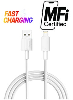 USB-A to Lightning 3m - White