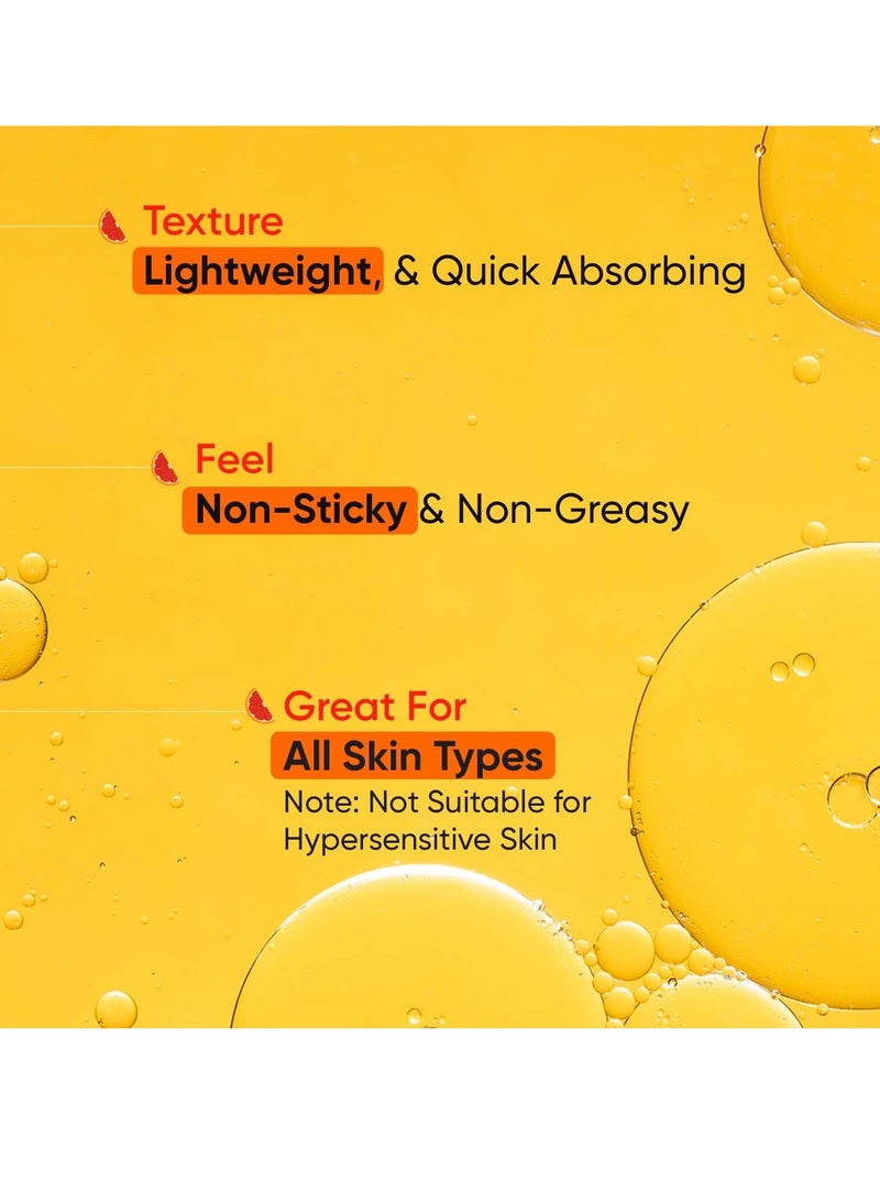 دوت آند كي 10% فيتامين سي و5% نياسيناميد مصل فيتامين سي لبشرة متوهجة يزيل البقع الداكنة مصل فيتامين سي بالبرتقال الدموي واليقطين لبشرة غير متساوية وباهتة لجميع أنواع البشرة 30 مل - Image 4