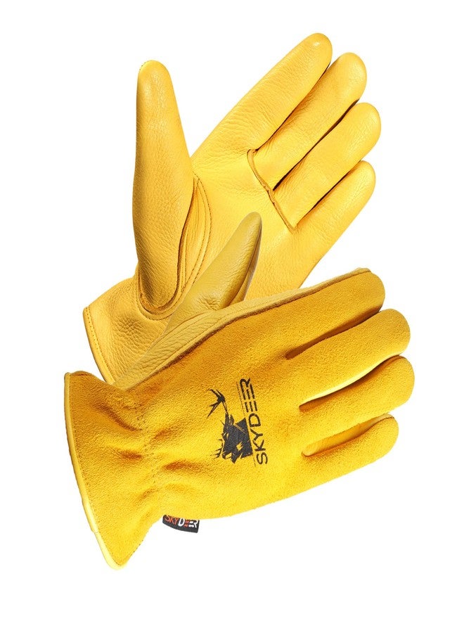 SKYDEER Full Super Soft Deerskin Leather Work Gloves (SD2212/L) - Image 1