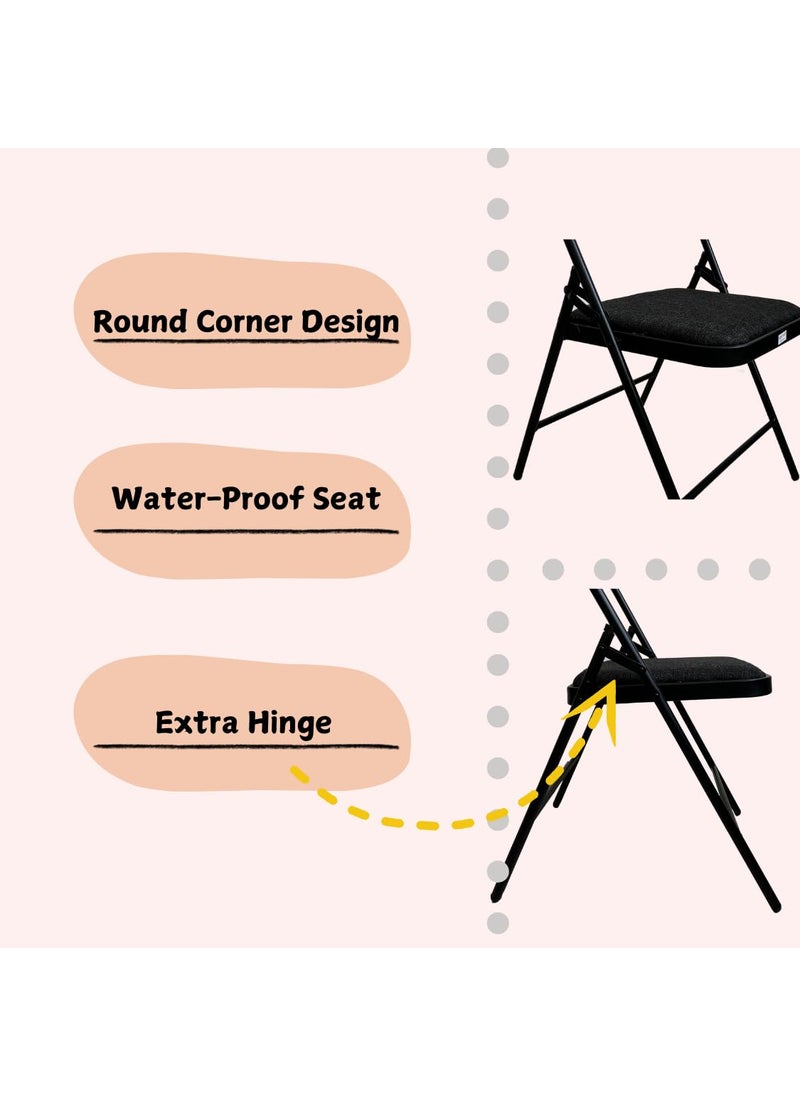 The Yogis The Yogis Iyengar Yoga Chair with Cushion Seat Backless Chair for Iyengar Yoga Capacity 150kg  - Image 3