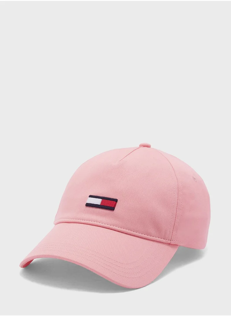 TOMMY JEANS Elongated Flag Curved Cap