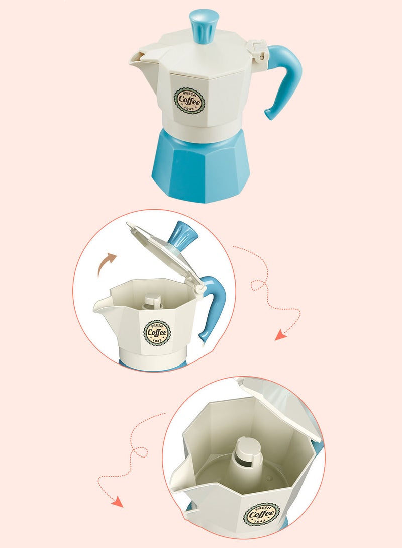16-Piece Coffee Snack Afternoon Tea Service Play Set - Image 5