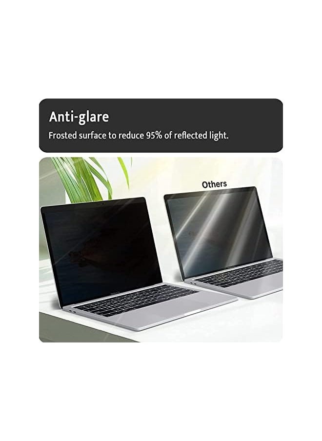 erorex Privacy Screen for Macbook Air 13 Inch(2018-2021, M1)/Macbook Pro 13 In(2016-2022, M1, M2), Magnetic Removable Anti Blue Light Glare Filter Privacy Screen Protector for Mac 13In Laptop  - Image 4