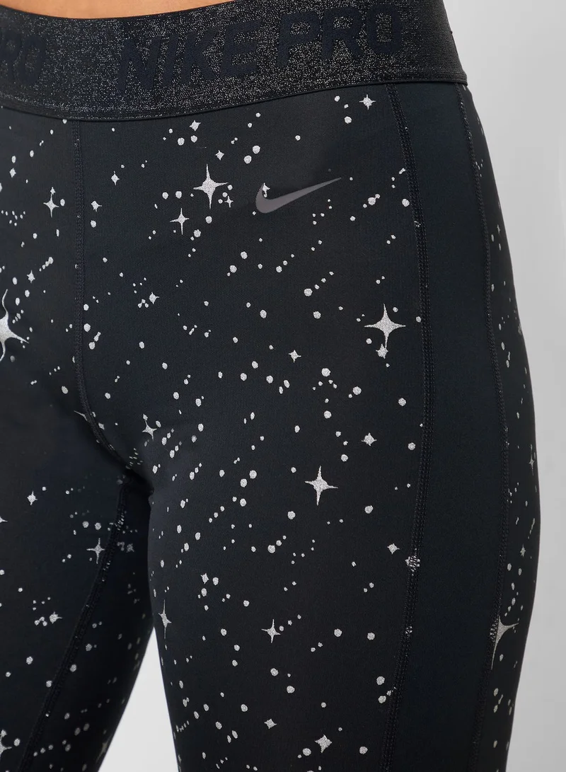 Nike Pro Starry Night Metallic Tights