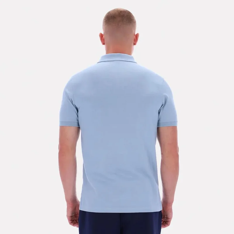 Reebok Leisure Blue Reebok Blaze Embroidered Short Sleeve Polo Men's Shirt - Leisure Blue for Men | Best Price UAE