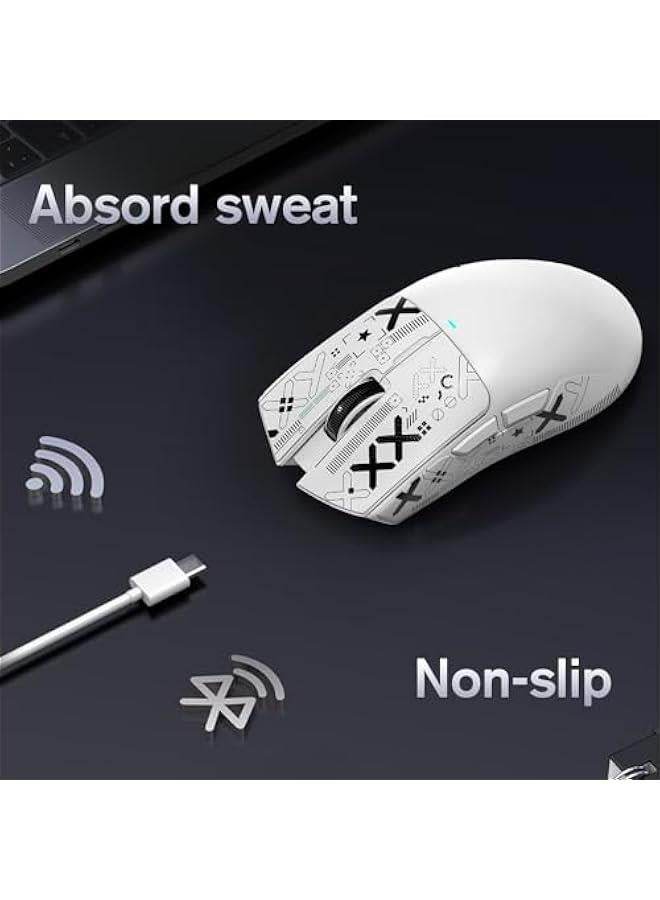 Mouse Grip Tape, Attack Shark Gaming Mouse Anti-Slip Grip Tape, Cpatible with X11 Superlight Wireless pc Mouse,Sweat Resistant，Fine Feel, Cut to Fit - Image 4