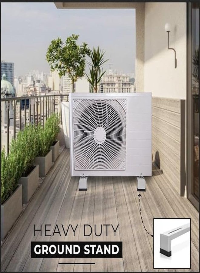 TAQA Heavy Duty Air Conditioner Stand – Outdoor Unit Floor Mounting Bracket for 1 Ton, 1.5 Ton, & 2 Ton ACs – Durable Support for Split Acs - Image 2