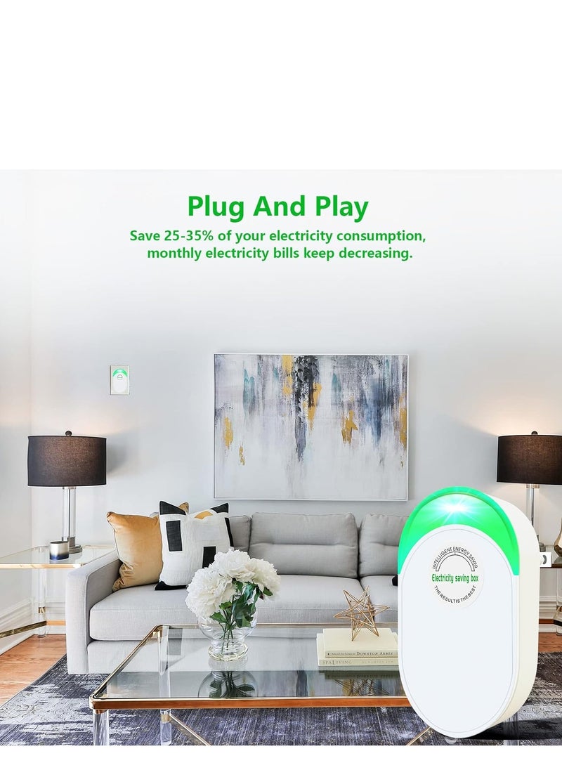 0TO1 TECH - Power Saver, Smart Power Saving Device Balance The Current Source Stabilizes The Voltage Electricity Energy Save Box for Household or Office Appliances - Image 1