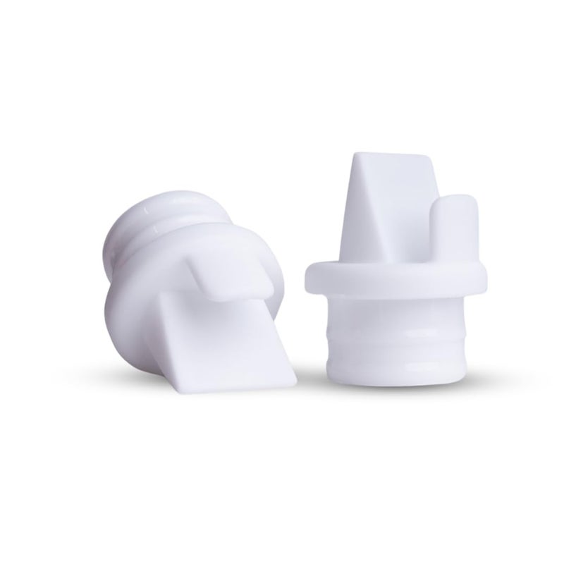 Zomee Replacement Duckbill Valve Set Compatible with Zomee Z1 Z2 Double Electric Breast Pump Keeps Hands Free Wearable Breast Pump Efficient for Portable Breastfeeding