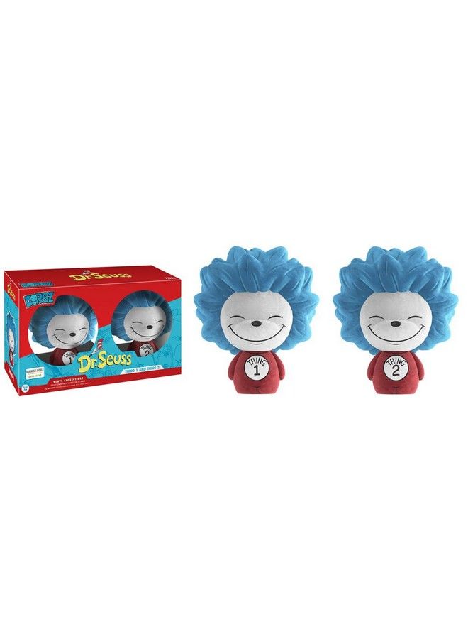 Funko Dorbz 2 Pack: Dr. Seuss: Thing 1 & Thing 2 Flocked (Exc) (Cc) - Image 2