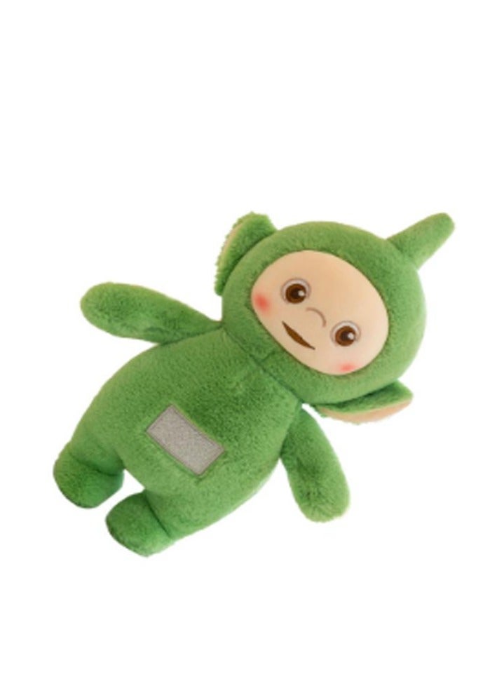 Thoraya Stuffed Toy Soft Exquisite 3D Cotton Cute Expression Smoothing Bright Colors Plush Toy for Kids Girl Gifting Green 11.8in - Image 2