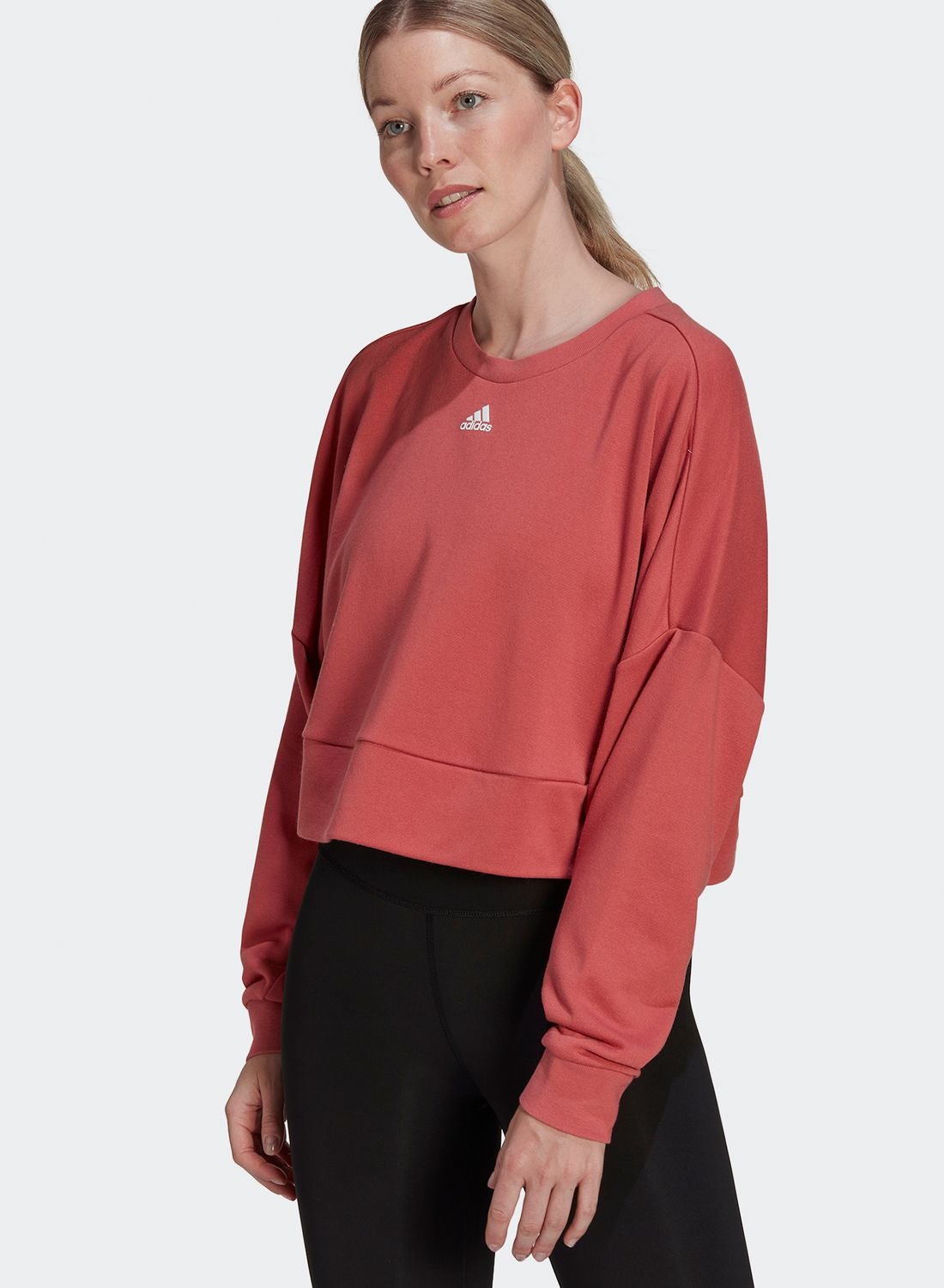adidas red sweater women's
