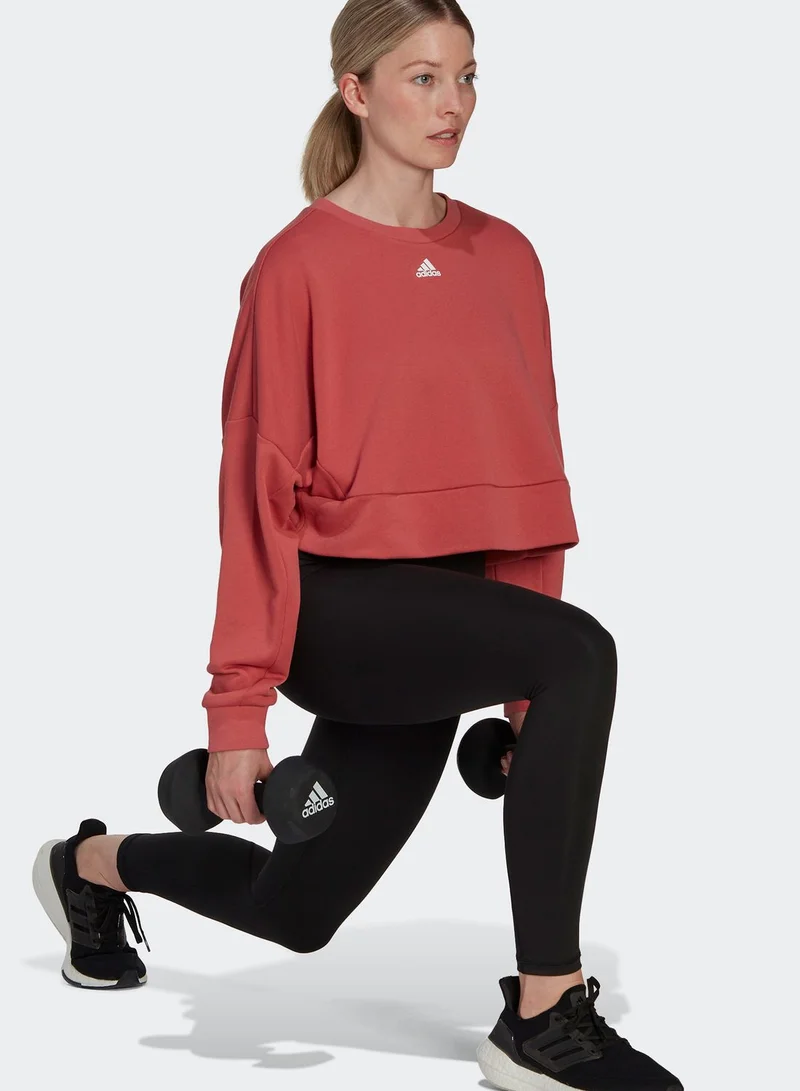 Adidas Studio Logo Sweatshirt