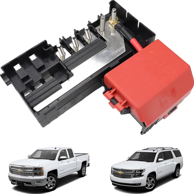 DIMEANI Battery Distribution Fuse Block fit for 2014 2015 2016 2017 2018 2019 2020 Chevrolet Silverado Chevy Suburban Tahoe GMC Yukon XL Sierra 1500 2500 3500 HD Cadillac Escalade ESV Replace 84354716