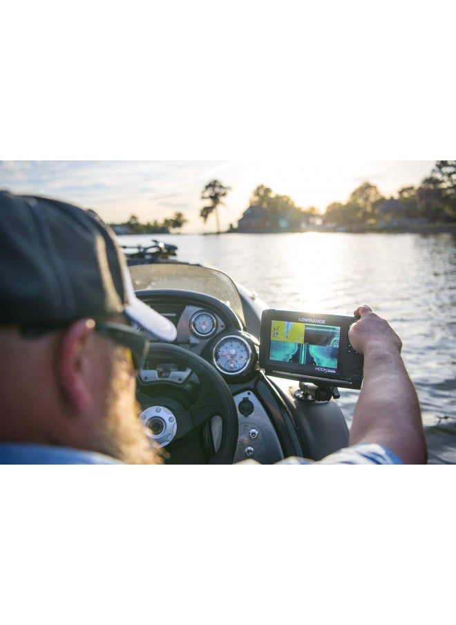 LOWRANCE - Lowrance HOOK Reveal 5 Inch Fish Finders with Transducer, Plus Optional Preloaded Maps - Image 1