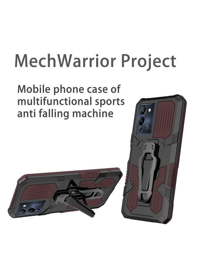 Zaboon Case For Infinix Note 12 G96 Armor Warrior Shockproof PC + TPU Phone Case - Image 2