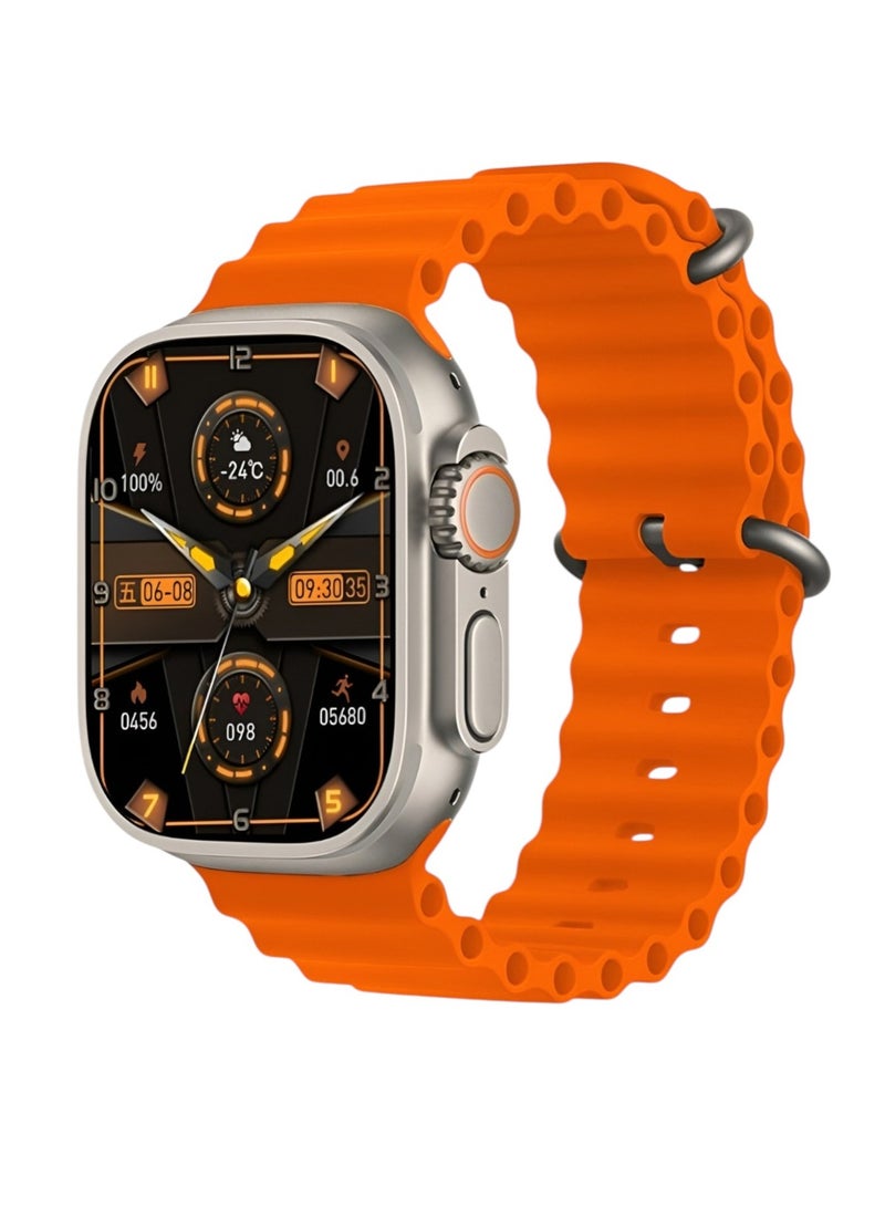 micro speed Smart Watch with TWS Bluetooth and Health Fitness Tracker Sport Watch edition Replacement Band 49MM-Multicolour  - Image 1