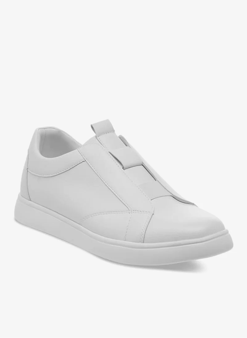 ال بي ال من شو اكسبرس سنيكرز رجالي سهل الارتداء بنقوش مع ألسنة سحب