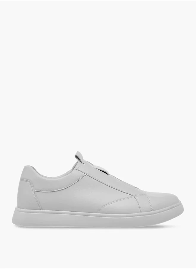 ال بي ال من شو اكسبرس Men Textured Slip-On Sneakers with Pull Tabs