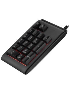 Thoraya 19-key 3-Color USB Numeric Keypad Mechanical Touch Feeling 10 Million Clicks Number Pad  - Image 5
