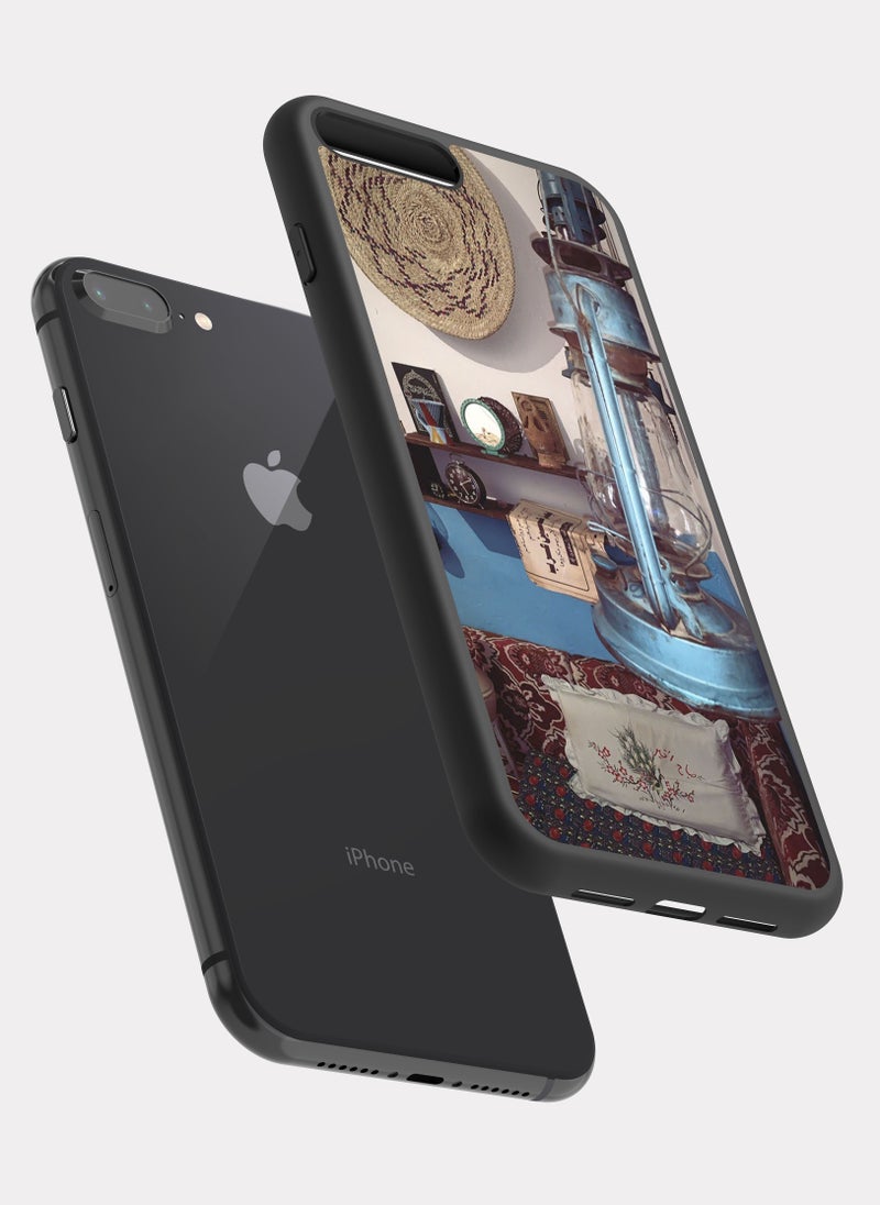 بكسلات كفر ايفون 7 بلس تصميم داخلي تراثي ازرق - Image 2