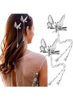 CROWN GUIDE CROWN GUIDE 2 PCS Moving Hair Clips for Women Mini 90s Barrettes Small Cute Hair Pins Clamps for Girls Styling Accessories 