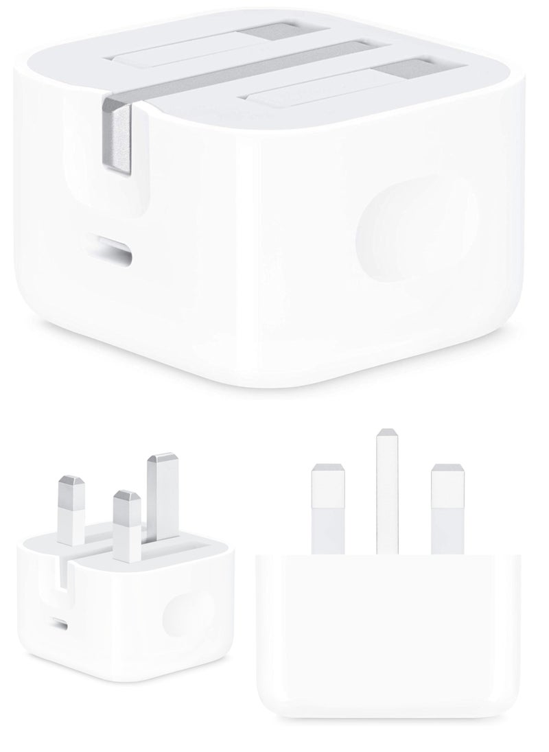 20W Type-C PD Fast Charger | USB-C Power Adapter | Universal Travel Plug for Latest Smartphones & Devices – Compatible with 16 Pro Max / 16 Pro / 15 Pro Max / 14 / 13 / 12