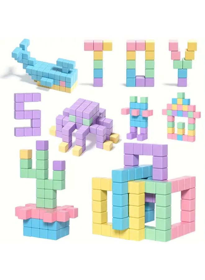 Big Size 45pcs Magnetic Building Cubes Creative Sensory Toys for Kids - Image 1