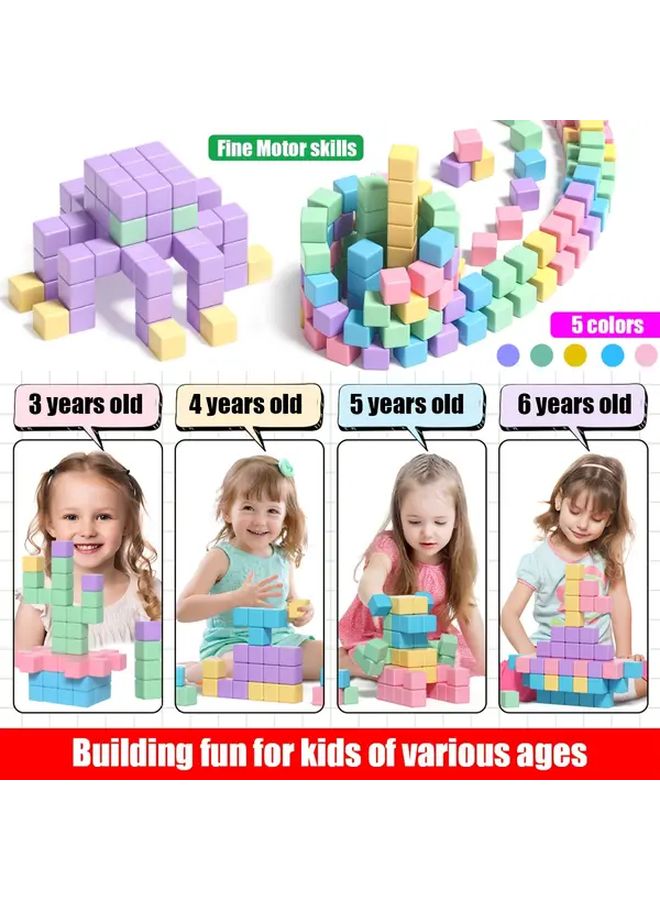 Big Size 45pcs Magnetic Building Cubes Creative Sensory Toys for Kids - Image 3