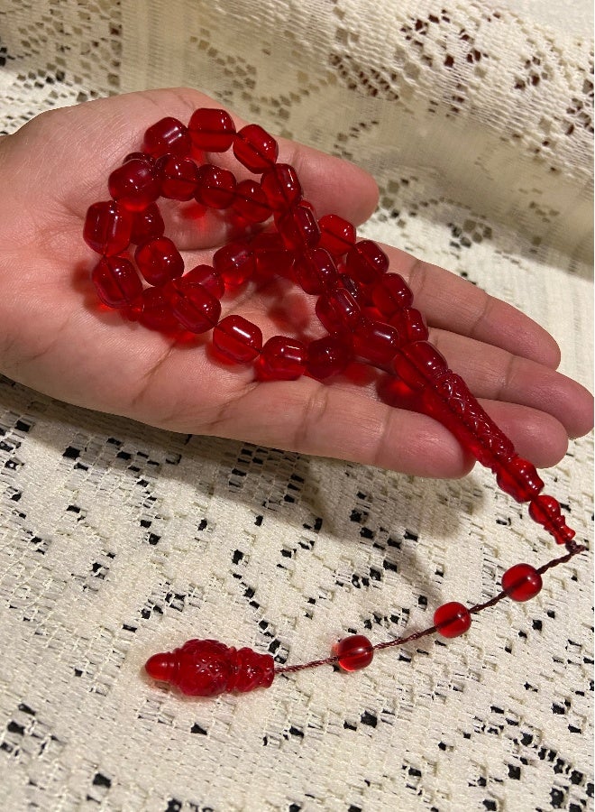 Faturan Prayer Beads For Men 33 Beads Size 10mm x 11.5mm - Image 5