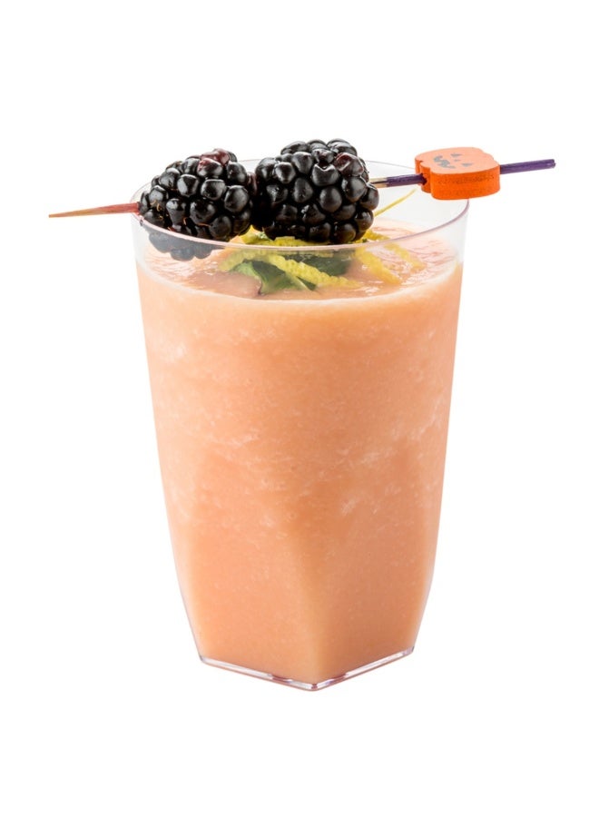 Restaurantware أكواب بلاستيكية شفافة سعة 5 أونصات، 100 كوب disposable - قابلة لإعادة التدوير، مقاومة للكسر، أكواب بلاستيكية شفافة، للحفلات أو الزفاف - Image 2