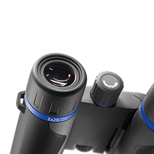 Zeiss Carl Terra ED Pocket Binoculars, 8x25, Grey - Image 2