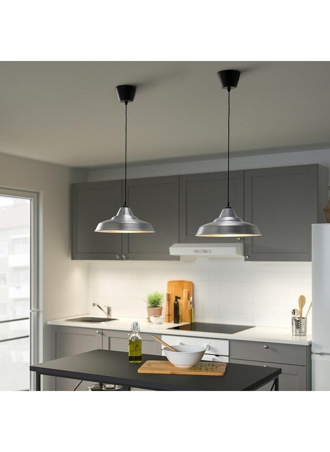 erorex Pendant lamp, aluminium-colour, 38 cm  - Image 3
