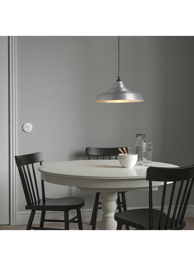 erorex Pendant lamp, aluminium-colour, 38 cm  - Image 2