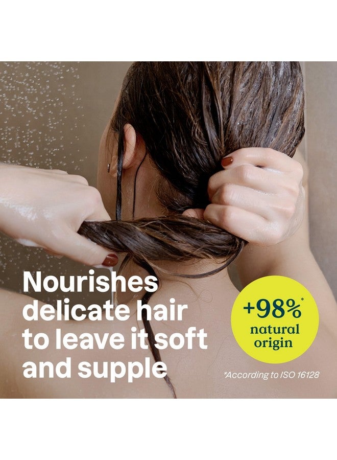 أتيتود بلسم الشعر من ATTITUDE لفروة الرأس الجافة والحساسة، للشعر الخفيف، الشوفان المهدئ، مكونات مشتقة من الطبيعة، تم اختباره من قبل أطباء الجلدية، مزيل تشابك نباتي، يمنح الشعر كثافة ولمعانًا، 8 أونصة سائلة - Image 3