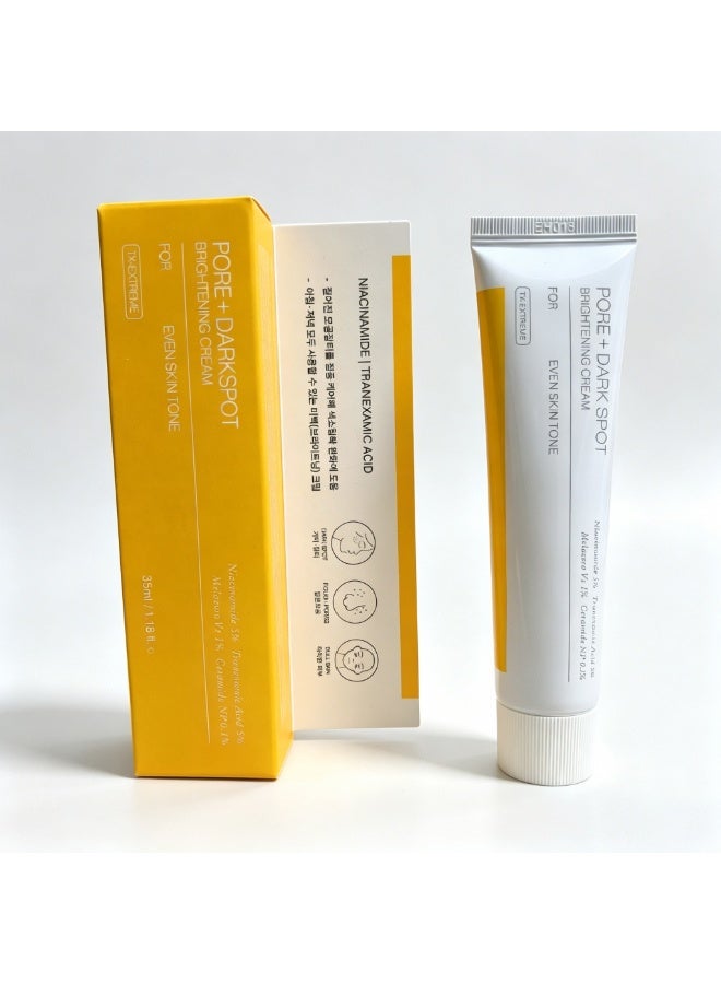 Celimax Pore + Dark Spot Brightening Cream 50ml, Facial Brightening Treatment with 5% Niacinamide and 2% Tranexamic Acid, Helps Improve the Appearance of Dark Spots, Pores and Uneven Skin Tone, Gentle Formula - Image 5