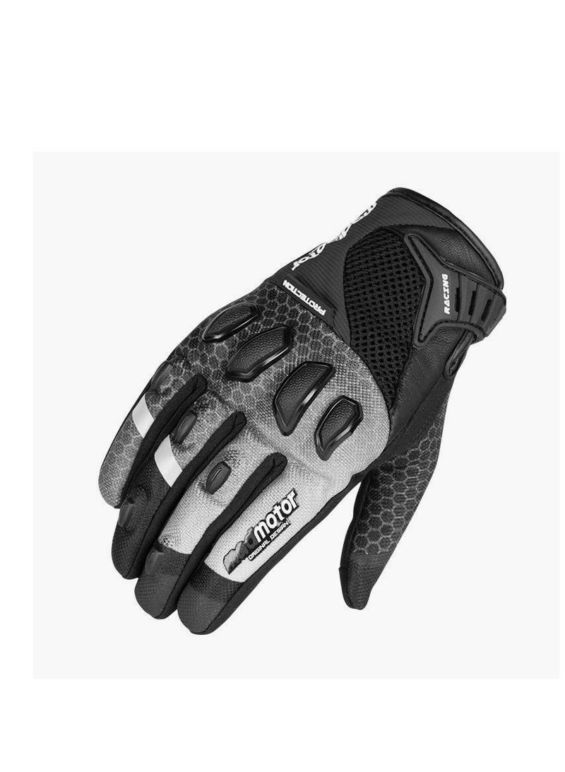 MadMotor Full Protection Safety MT21 Gloves Black - Image 1