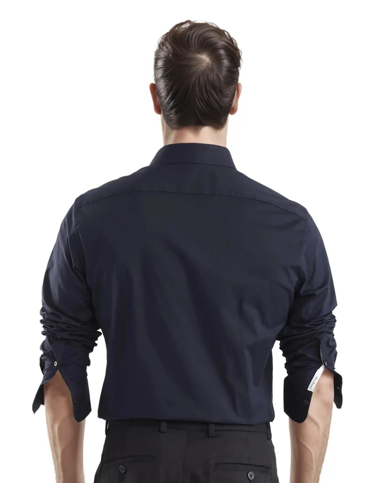 Rare Rabbit Men's Button Closure Plain Shirt