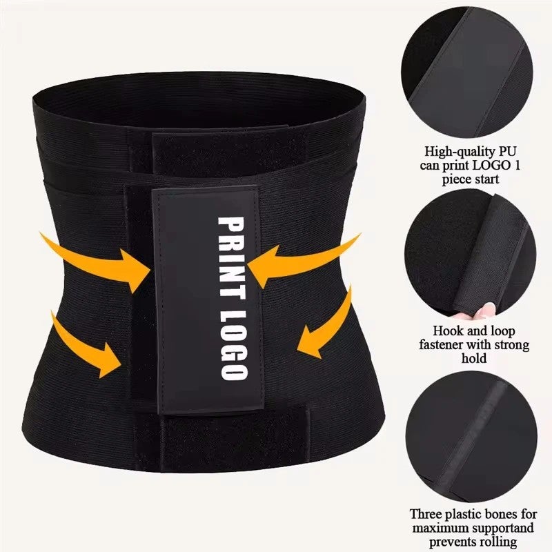 Bluejw Latest Women Tummy Control Waist Trimmer Belt - Slimming Thigh & Waist Shaper - Body Trainer Cinchers - Image 5