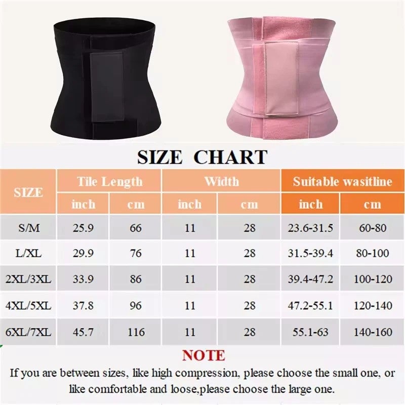 Bluejw Latest Women Tummy Control Waist Trimmer Belt - Slimming Thigh & Waist Shaper - Body Trainer Cinchers - Image 3