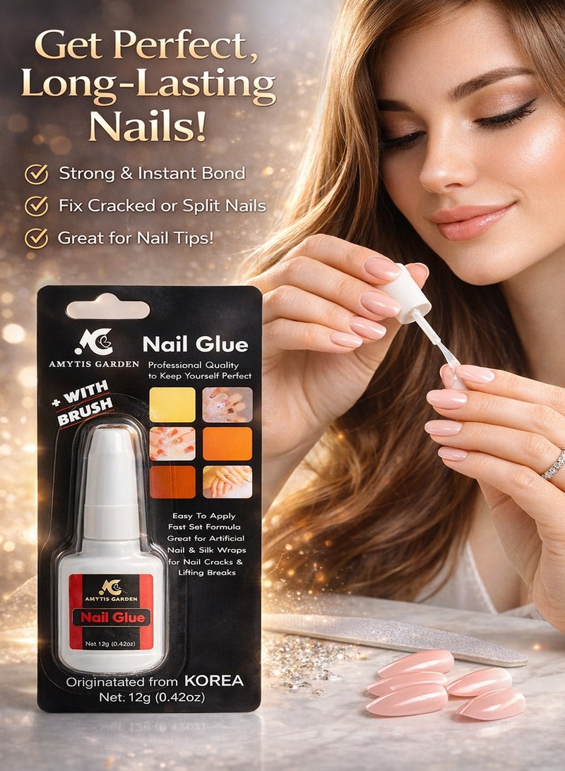 AMYTIS GARDEN Nail Glue With Brush - Image 2