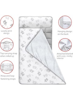 Moonsea Moonsea Toddler Nap Mat with Removable Pillow for Preschool  - Image 3