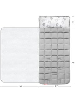 Moonsea Moonsea Toddler Nap Mat with Removable Pillow for Preschool  - Image 4