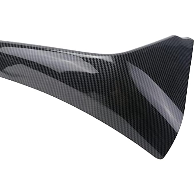 ZZDSNJ 2 Piece Carbon Fiber Style Front Bumper Splitters Lip for 2014-2020 BMW F80 M3 F82 F83 M4 - Image 4