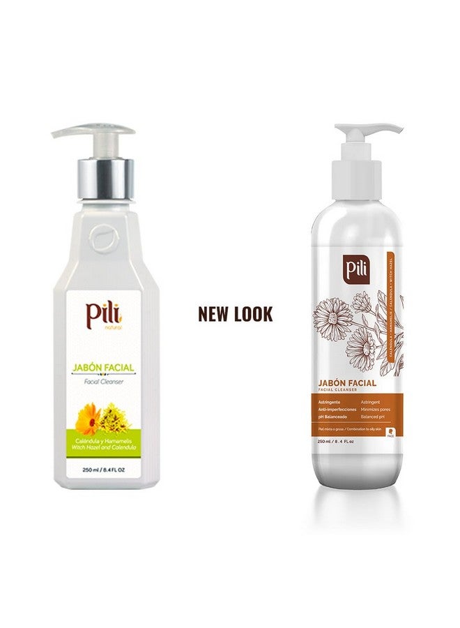 بيلي منظف الوجه بيلي مع بندق الساحرة والآذريون، ينظف ويقشر مع درجة حموضة متحكم بها - Image 2