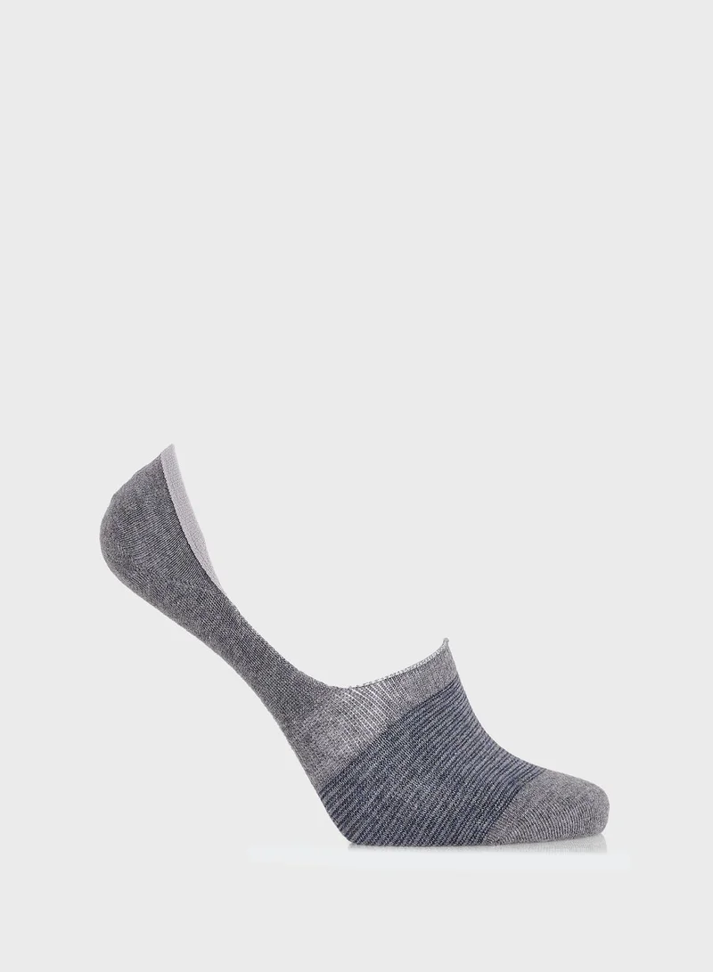 Mango Man 3 Pack No Show Socks