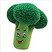 Glow Pups Squeaky Broccoli Plush Dog Toy - Image 3