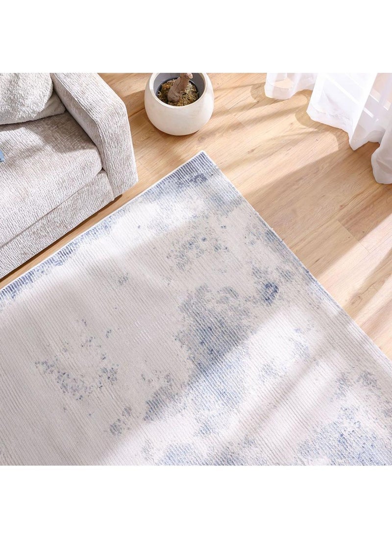 DANUBE HOME Nowa Shine Rug  Polypropylene + Polyester Area Rug Floor Covering L230xW160cm-Grey  - Image 1